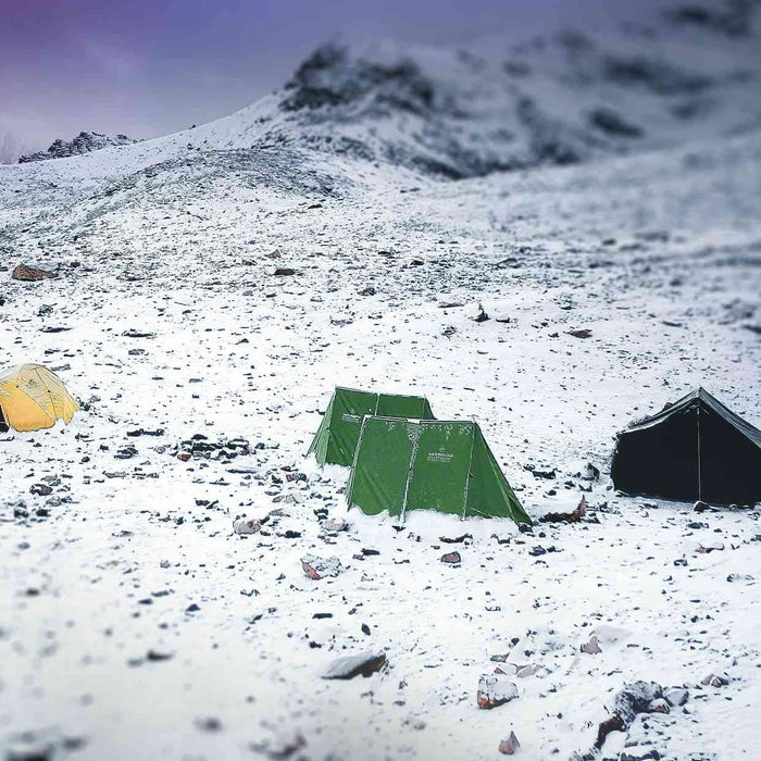 How to insulate a tent for winter camping?