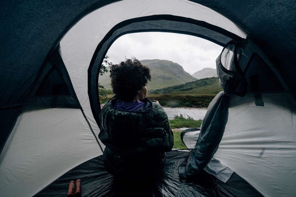 tips for camping in the rain