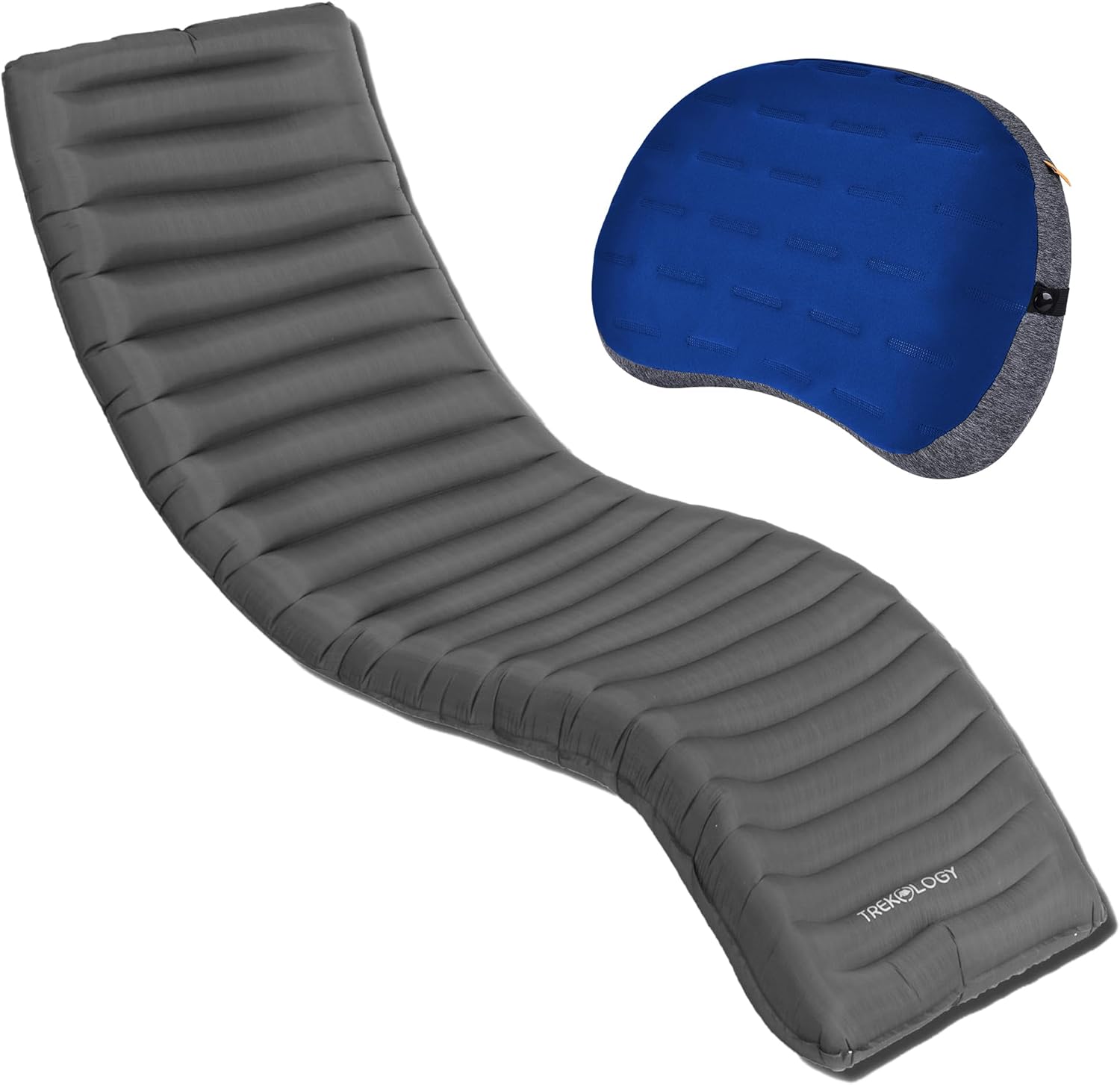 Novagoodes UL80 Inflatable Sleeping Pad with ALUFT Plus SE Pillow Set (US)