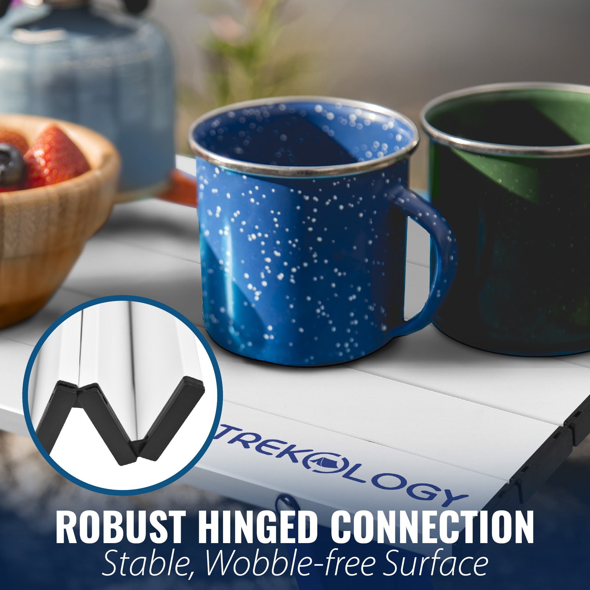 Novagoodes Beach Table – Lightweight, Portable & Waterproof Folding Table for Camping, Picnic, RV & Travel (US)