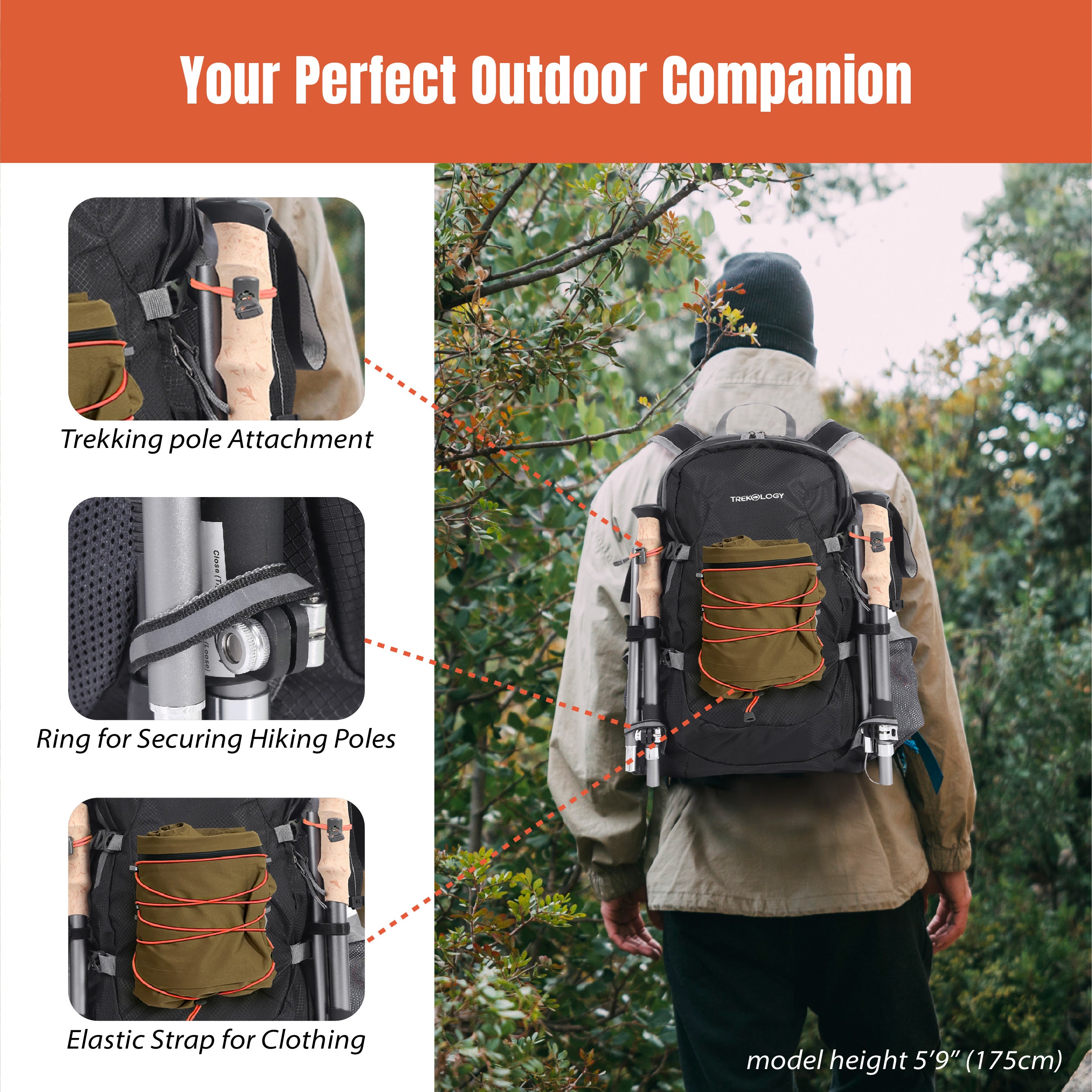 Novagoodes 30L Lightweight Packable Backpack (US)