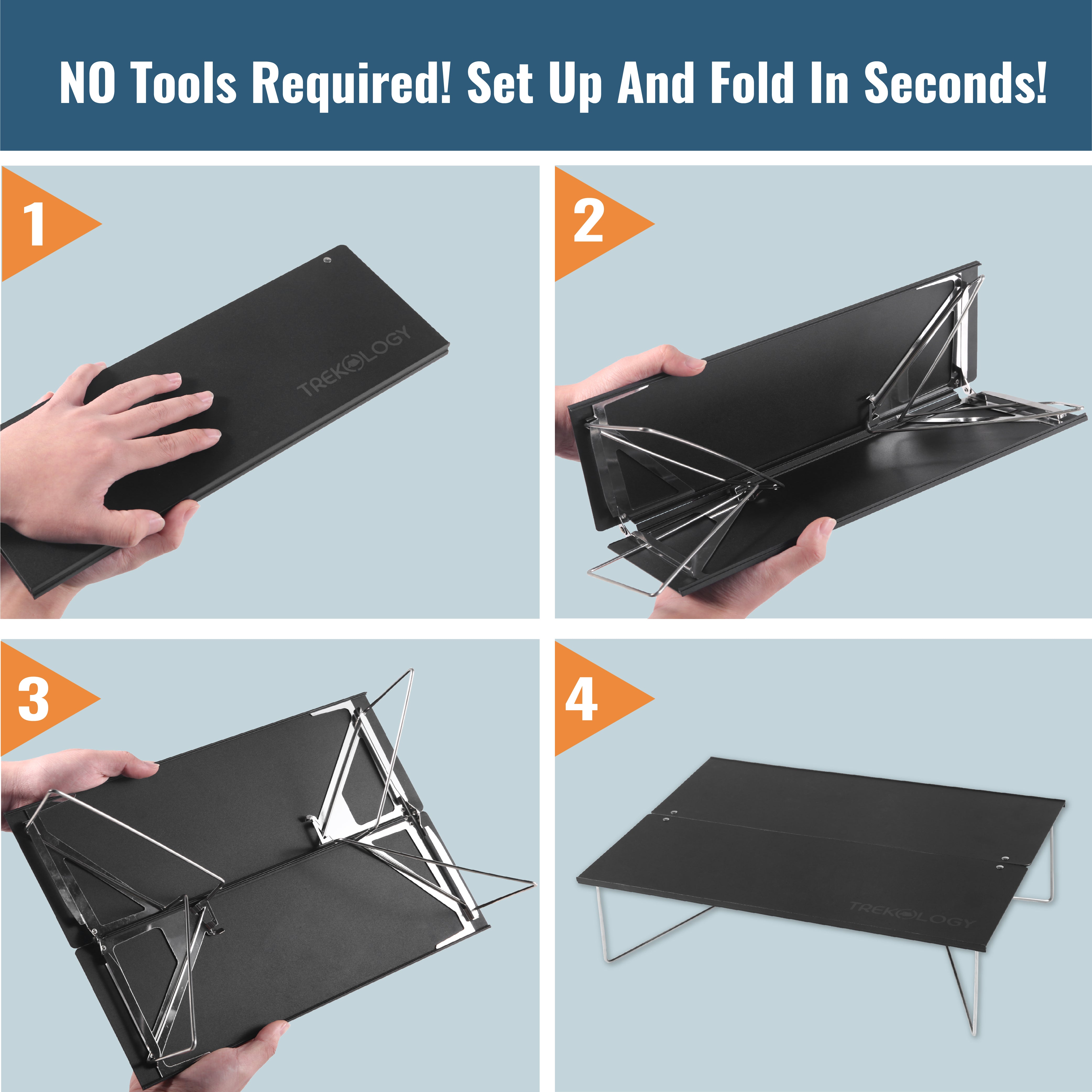 Novagoodes TALU MINI Small Foldable Table For Camping And Picnics (US)