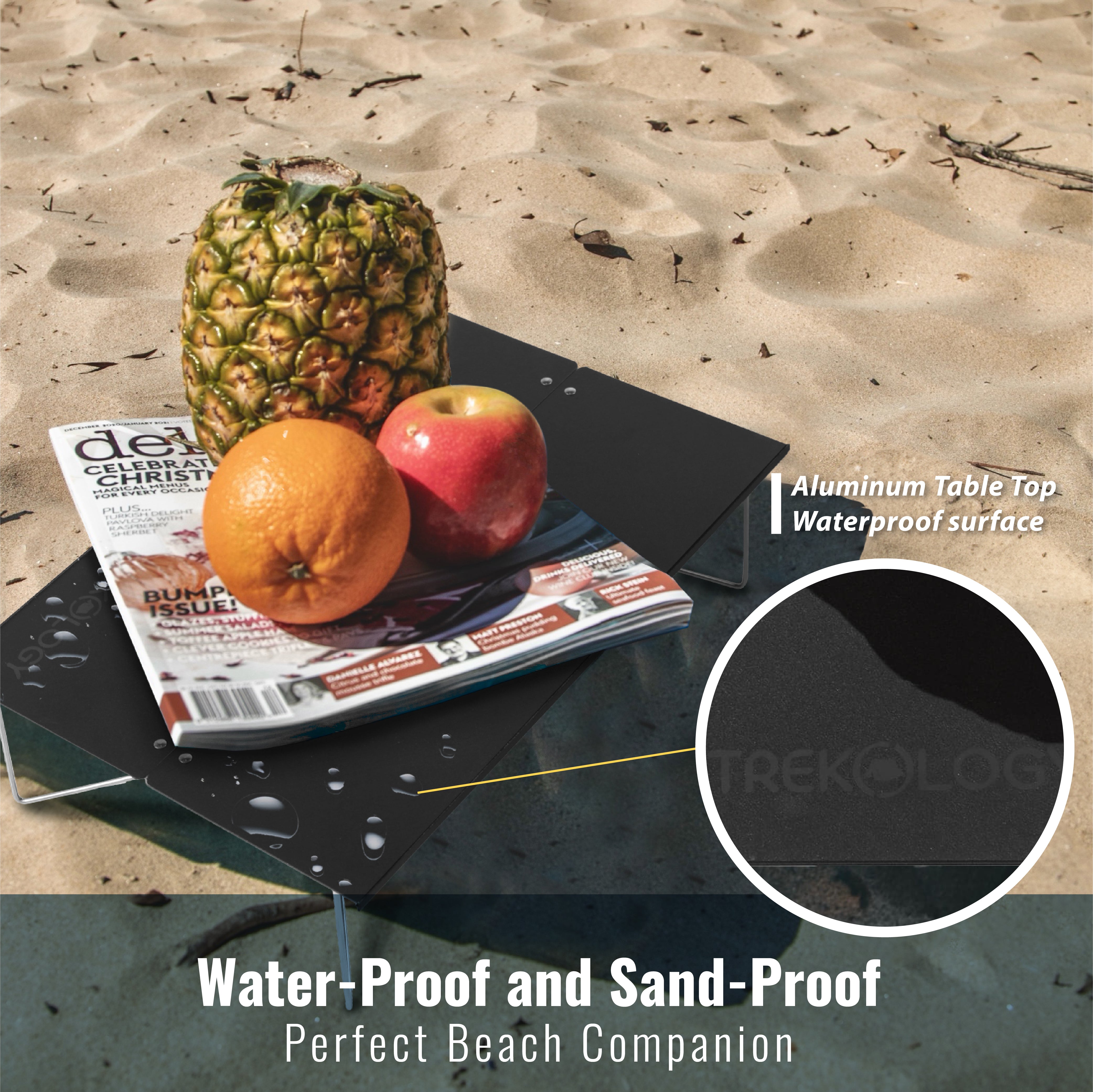 Novagoodes TALU MINI Small Foldable Table For Camping And Picnics (US)