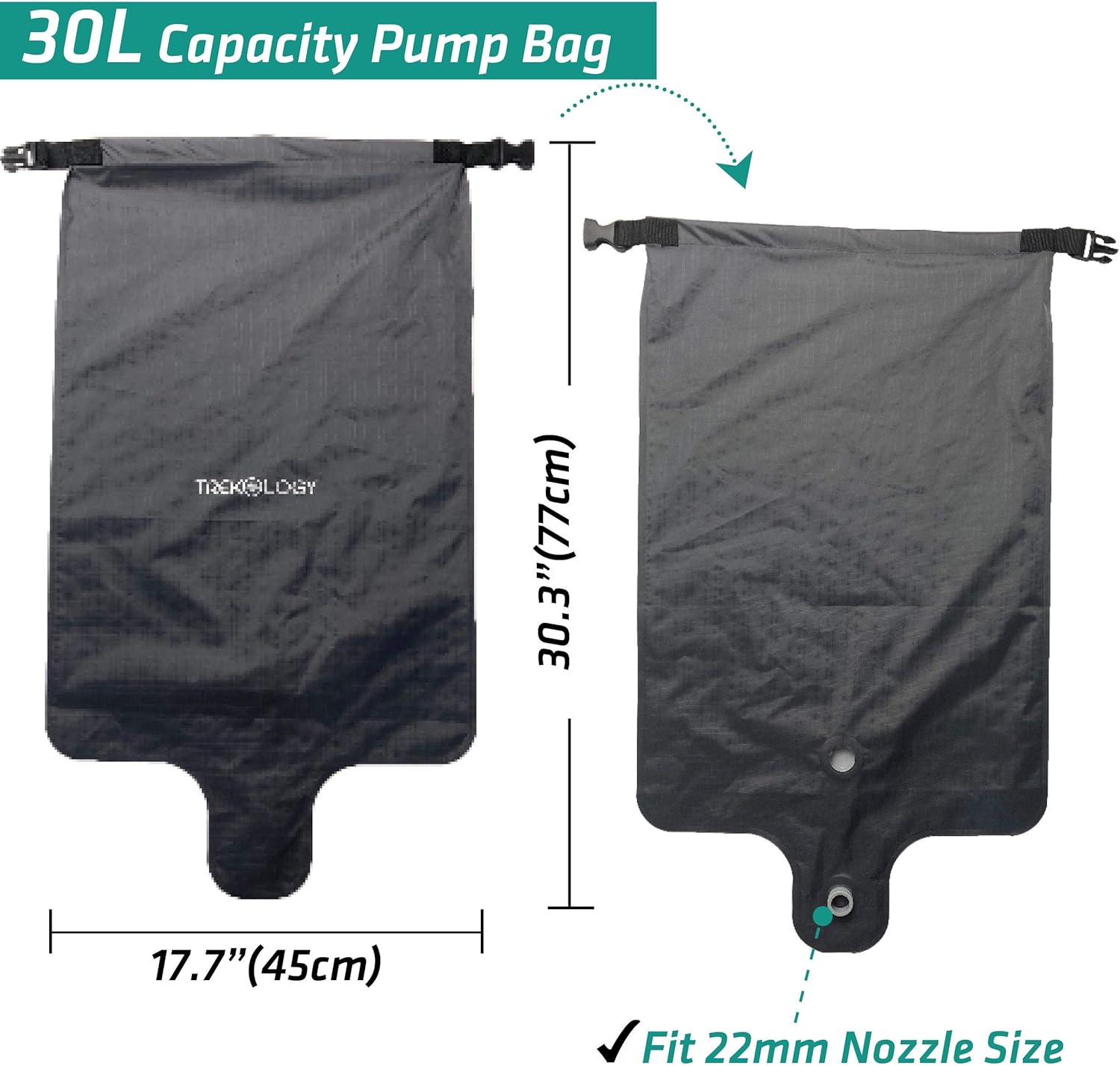 Novagoodes UL R7 All-Weather Sleeping Pad & Pump Sack Bundle (US)