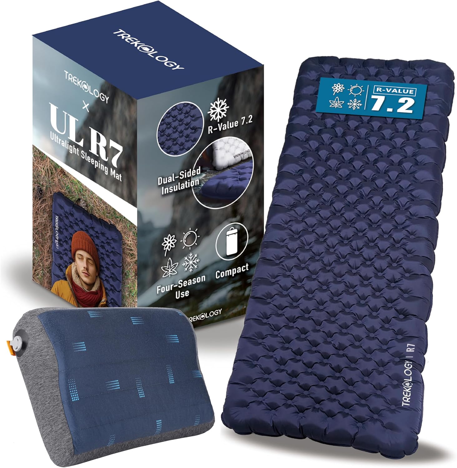Novagoodes Ultimate Comfort Sleep System: ULR7 Pad & ALUFT Pro SE Pillow (US)