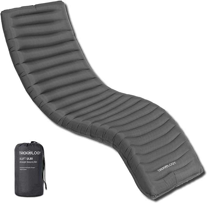 Novagoodes UL80 Inflatable Sleeping Pad for Camping (US)