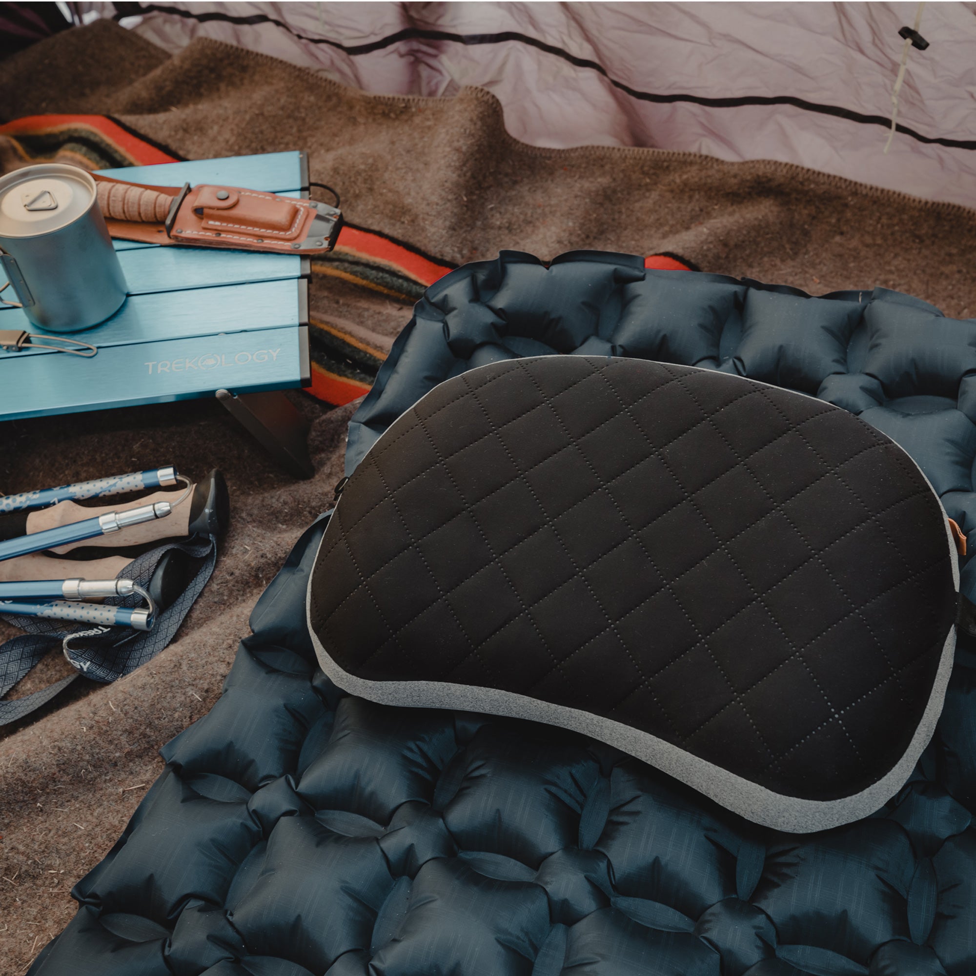 Novagoodes Aluft Deluxe : Inflatable Pillow for Camping (US)