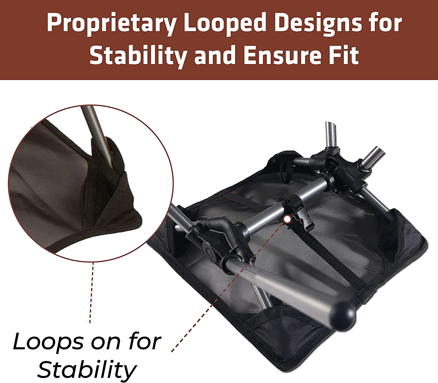 Novagoodes YIZI-LITE Sand Cover :  Beach Mat and Ground Sheet for Camping Chairs (US)