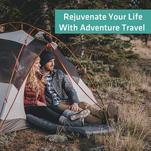 Novagoodes UL80 Inflatable Sleeping Pad for Camping (US)