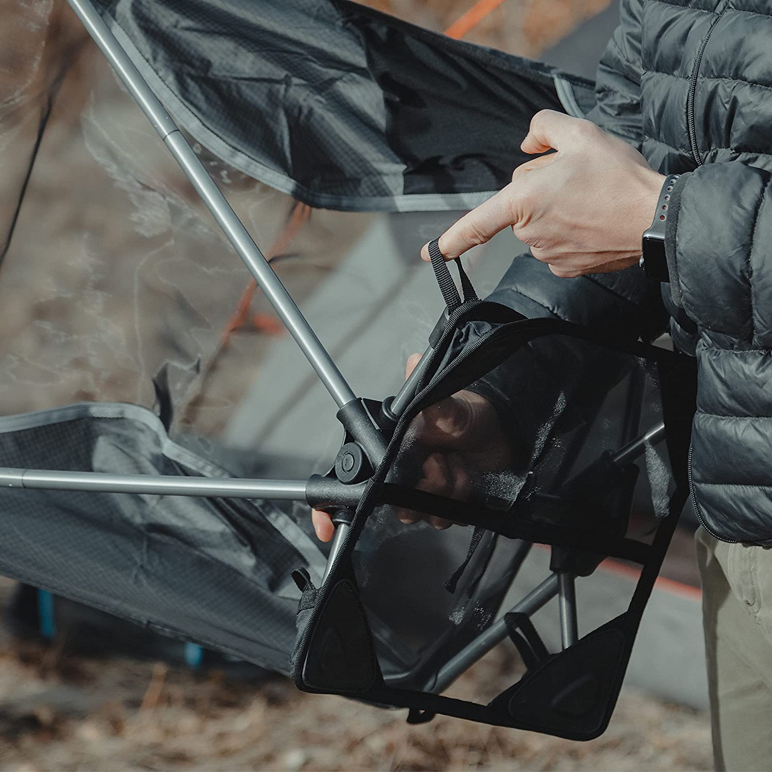 Novagoodes YIZI-LITE Sand Cover :  Beach Mat and Ground Sheet for Camping Chairs (US)