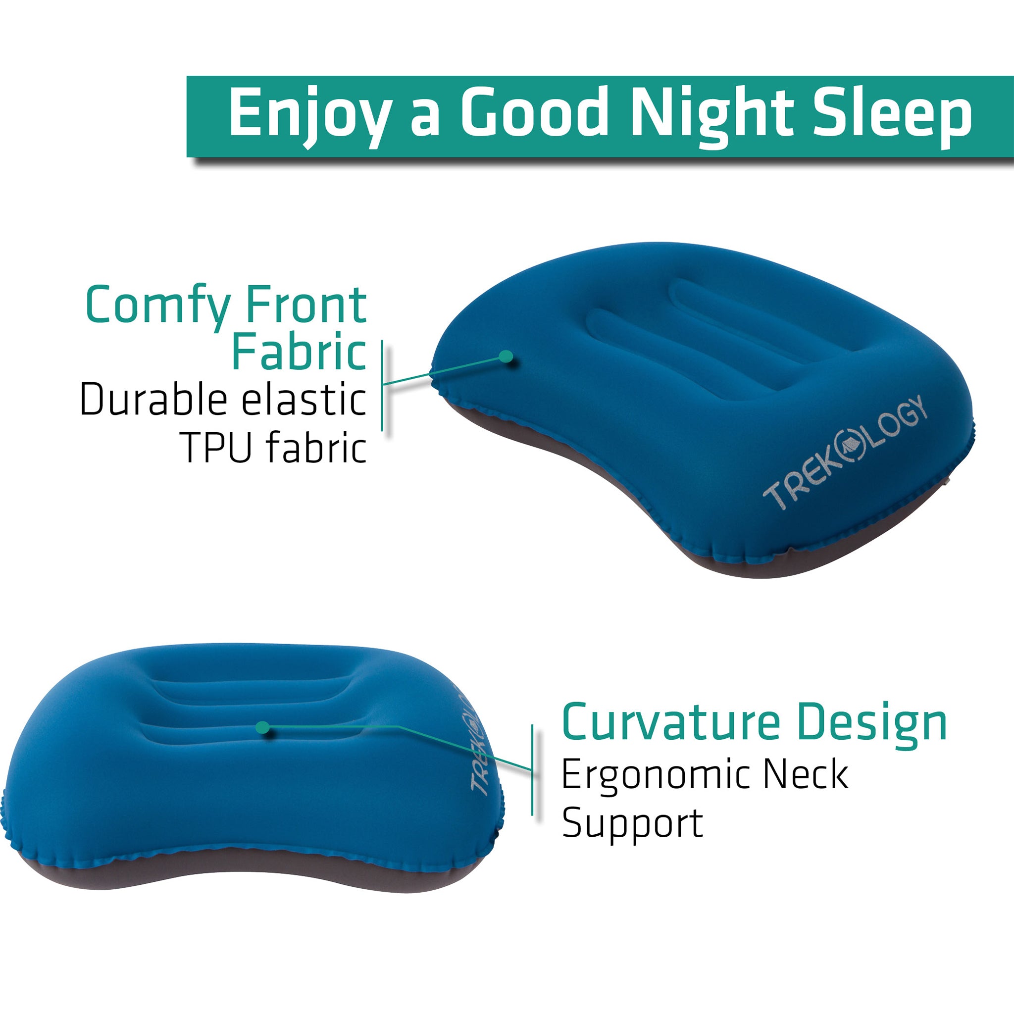 Novagoodes Aluft 1.0 : Inflatable Pillow for Camping