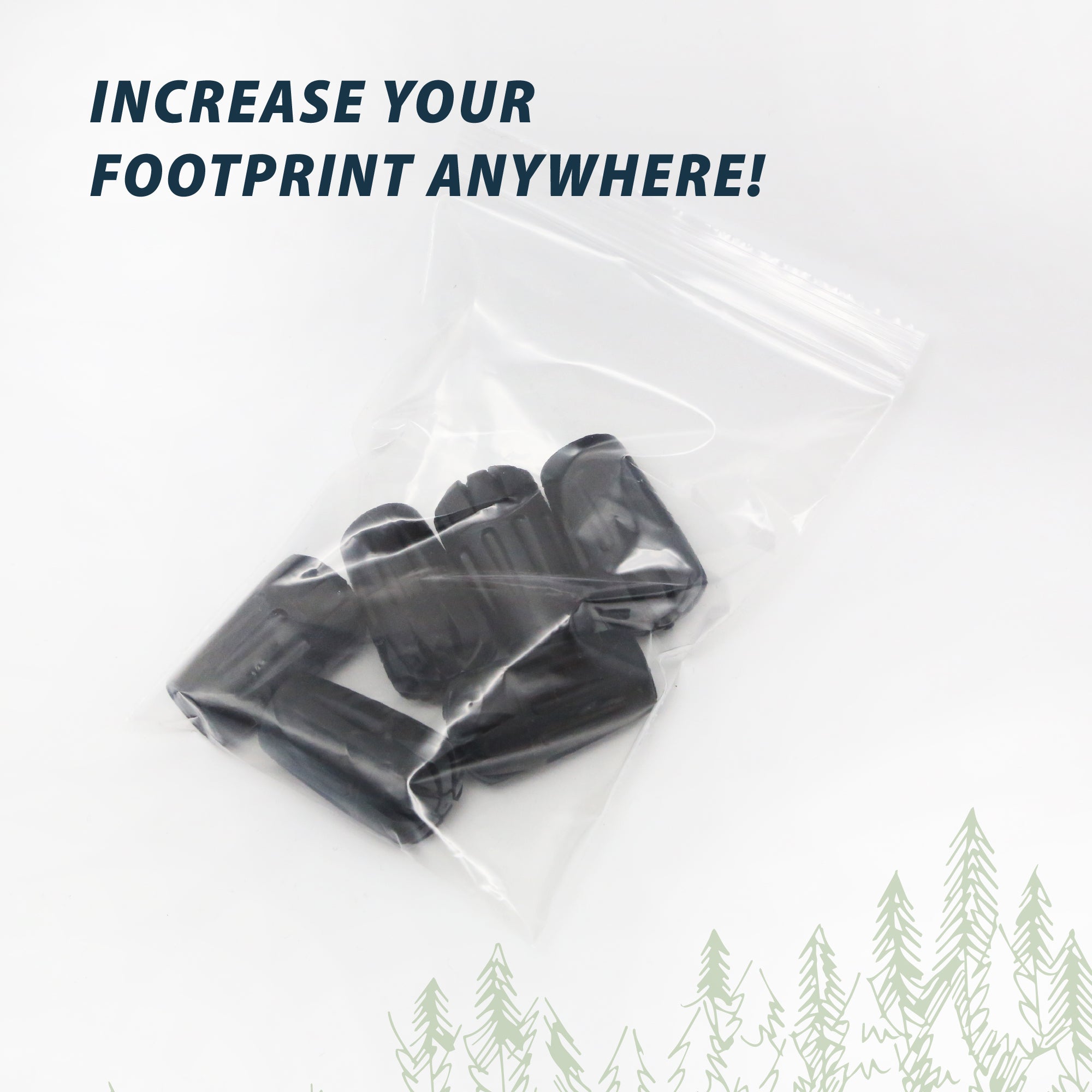 Novagoodes Trekking Poles Rubber Tips Accessories (US)