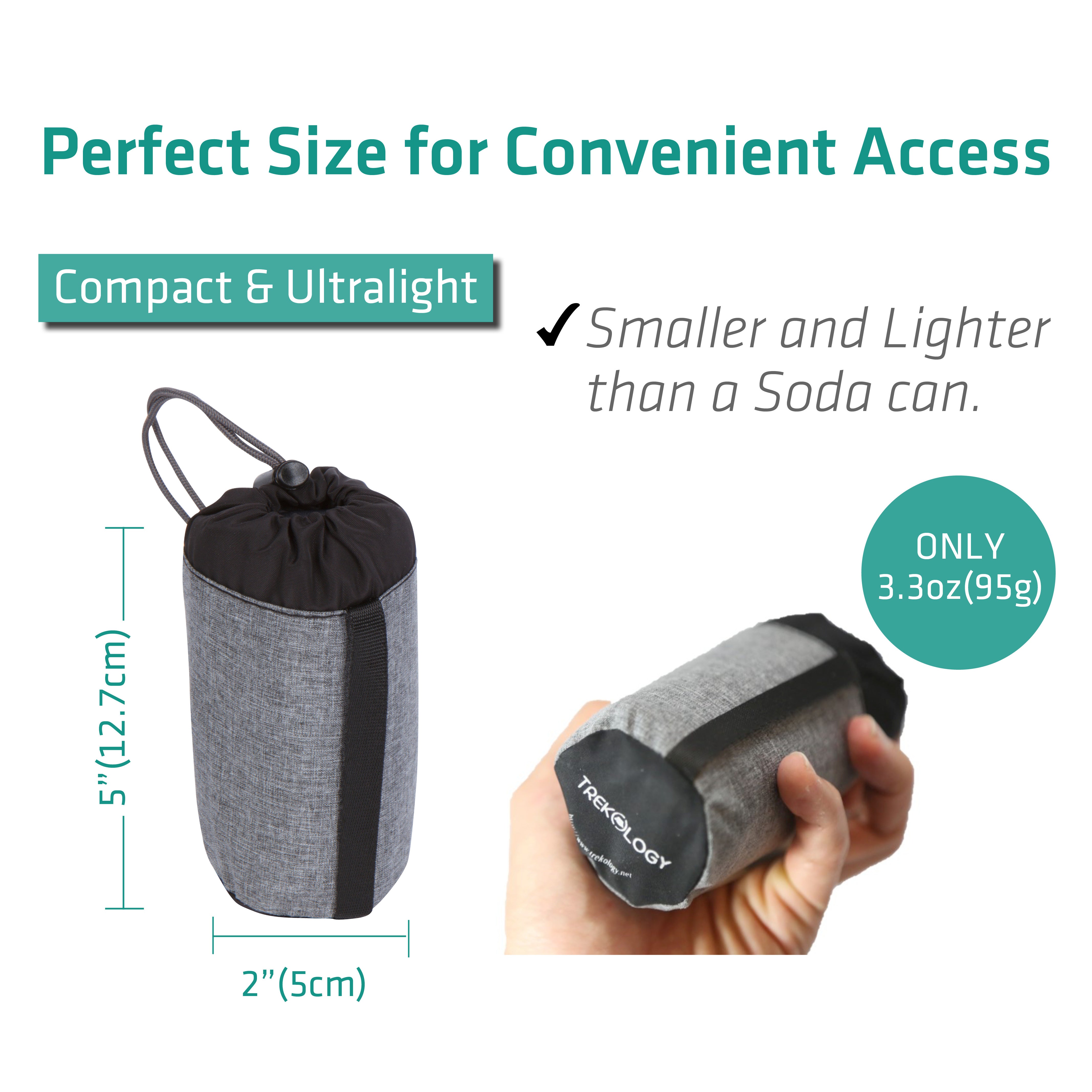 Novagoodes Aluft 1.0 : Inflatable Pillow for Camping