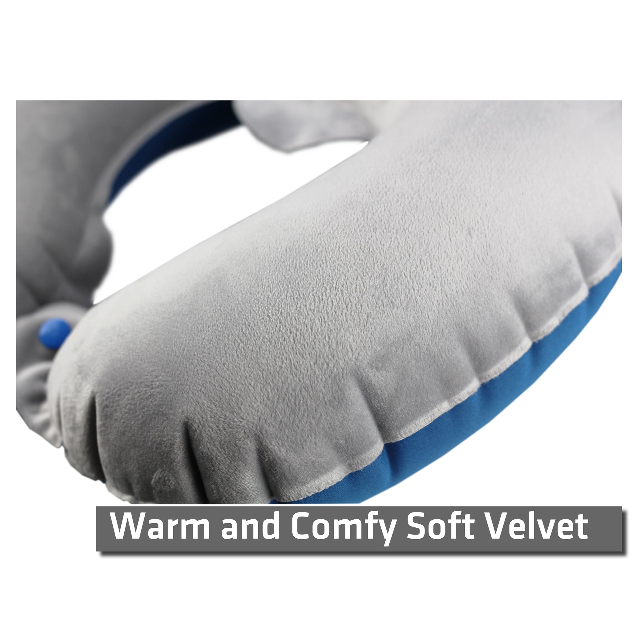 Novagoodes Inflatable Neck Airplane Travel Pillow (US)